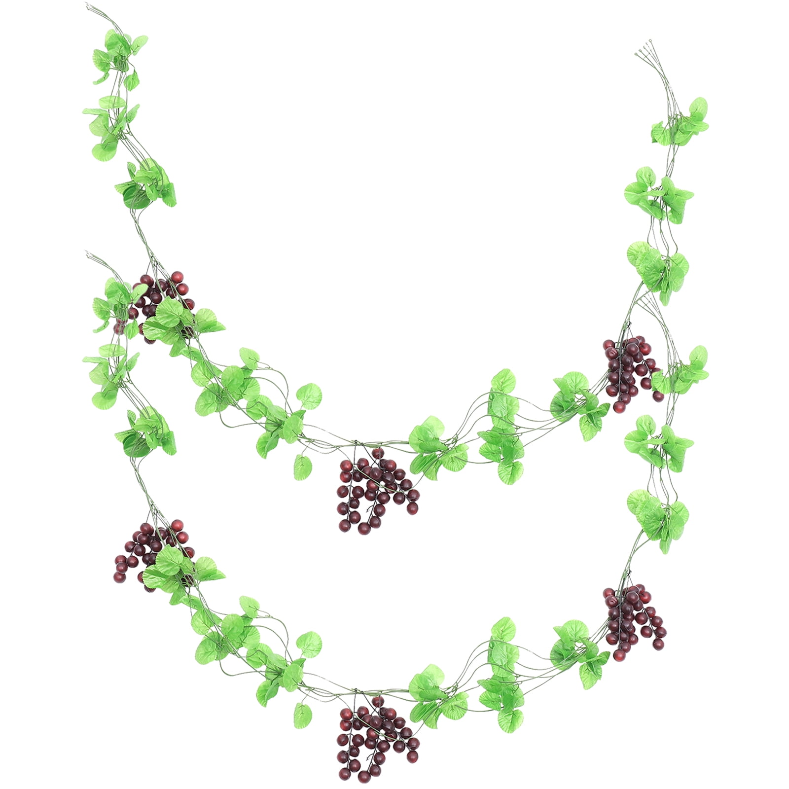 Artificial Grape Vine Wedding Hanging Garlands Decorative Grapes