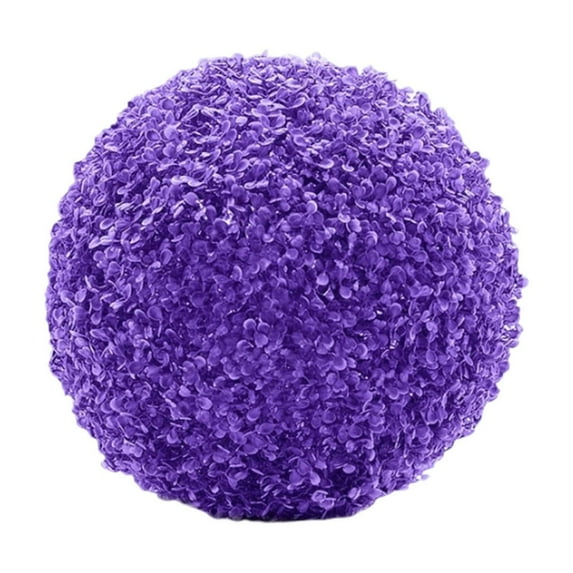Artificial Grass Ball Decor | Round Faux | Indoor Outdoor Decorative Greenery