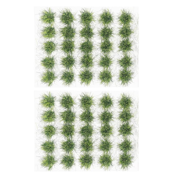 Artificial Grass Clusters Building Sand Grasslands Moss Fake Small Plants