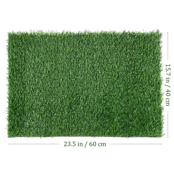 FUEENIRVA Natural Look Artificial Grass Rug, Versatile and Low Maintenance for Home