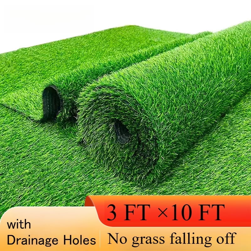Artificial Grass, Grass Turf Indoor Outdoor Faux Grass Rug with ...