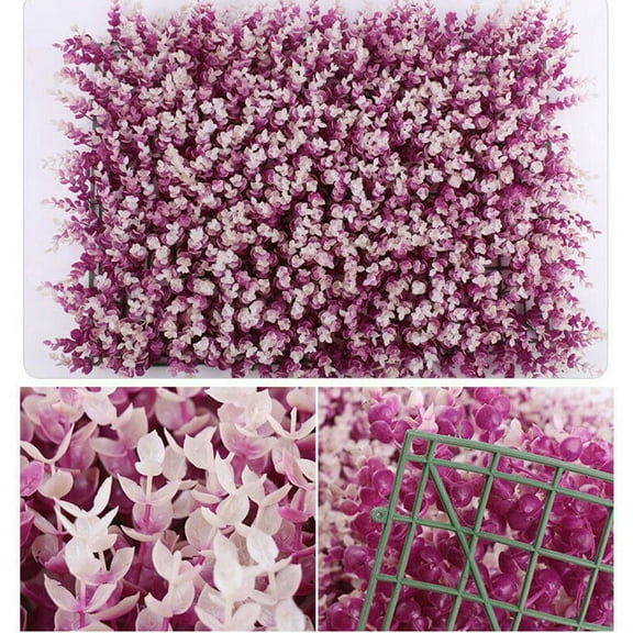 Artificial Grass Mat Lawn Hedge Fence Panel for Home Wedding Decor