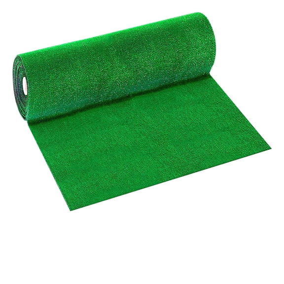 Artificial Grass Mat for Outdoor Patio, Balcony, and Pool Area - 1x2 Meter Green Synthetic Turf with Drainage