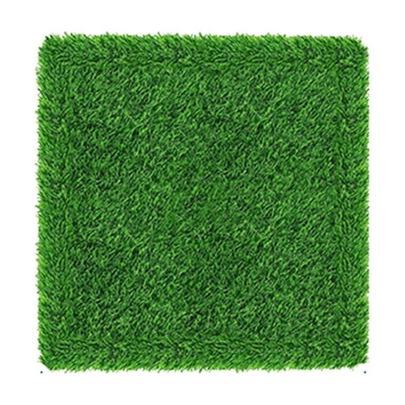 Artificial Grass Nesting Mat, Washable Thicken Grass Nesting Liners, Reusable Laying Eggs Turf Mats for Chickens Coop Pet Outdoor Indoor