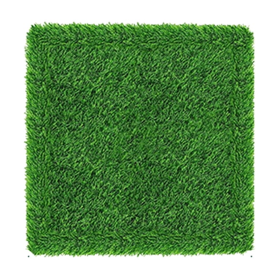 Artificial Grass Nesting Pad for Chicken Coops, Washable Liner Mat for Hen Nesting Boxes Indoor and Outdoor Use in Green
