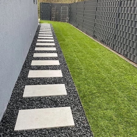 Artificial Grass Outdoor Rug 2FT x 6FT Patio Rug Grass Synthetic Fake Grass Rugs Turf Mat for Balcony Garden Deck Dog Lawn