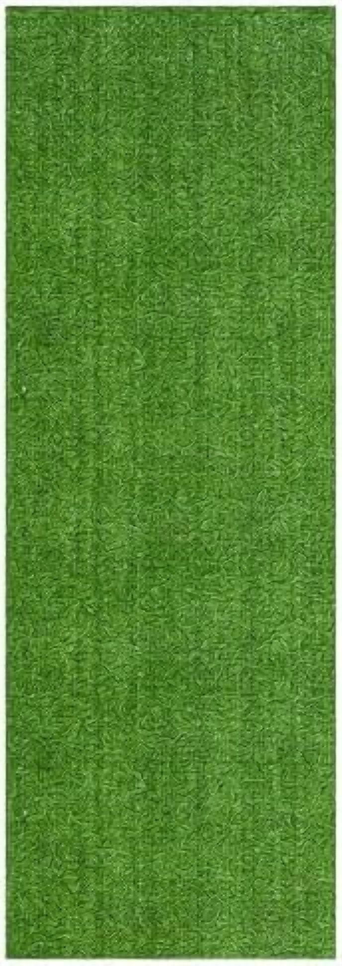 Rust Grass Rug Artificial Grass Outdoor Runner Rug 2'7