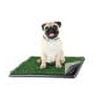 PETMAKER 16x20 Reusable 4-Layer Artificial Grass Puppy Pee Pad with Tray