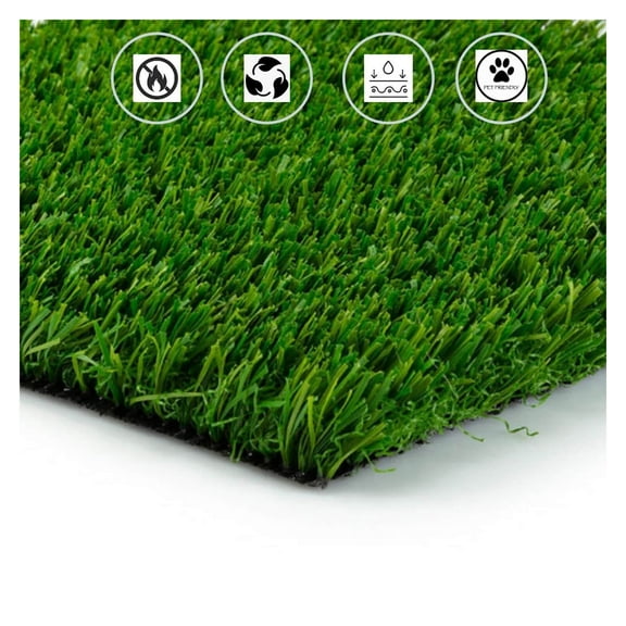 Artificial Grass Pet Grass Indoor Outdoor use for Training Pads Patio Lawn Decoration Fake Grass Turf Green Thatch 2x2