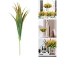 thumbnail image 1 of Artificial Grass Plant, Realistic Artificial Plants, Orange Fake Grass, 1Pcs Artificial Greenery, Fake Tall Grass Plant for Outdoor Indoor Decor, Shrubs Wheat Grass Stems 16.53 In, 1 of 9