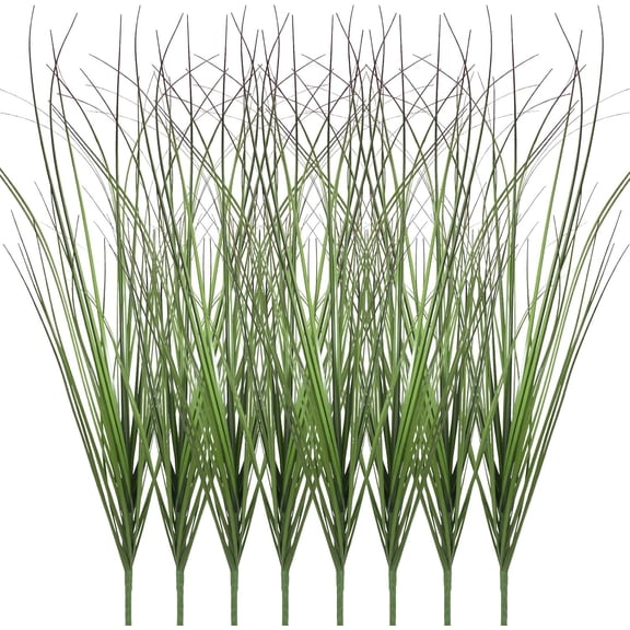 AcerichFad Artificial Plants Grass, 36 Bundles Fake Greenery Stems Faux ...