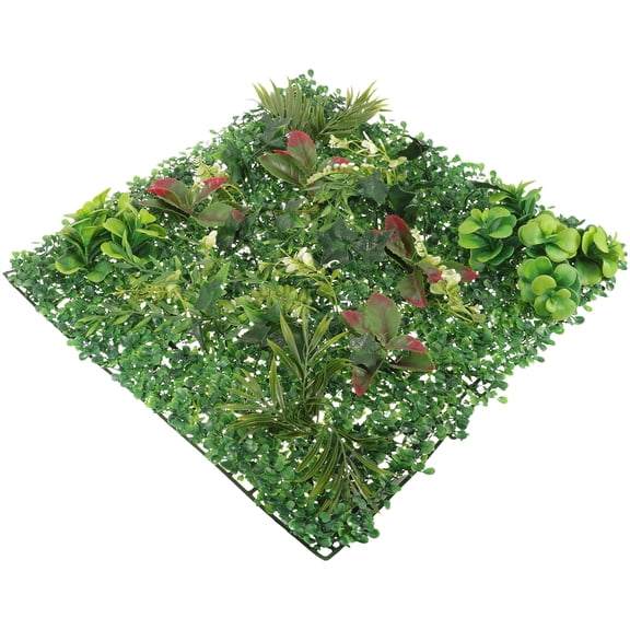 RENACLIPY Green Plant Wall, Ldpe Artificial Faux Plant Backdrop for Home Decor