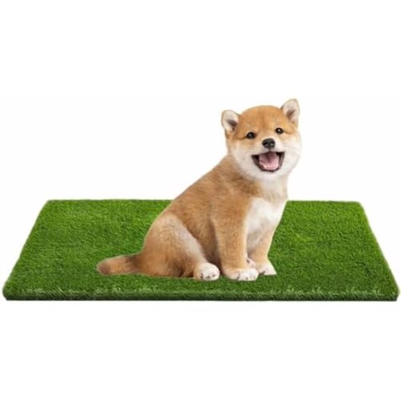 Artificial Grass, Professional Dog Grass Mat, Potty Training Rug and Replacement Turf Outdoor Rug Patio Lawn Decoration, Easy to Clean with Drainage (39.4 x 19.7 inch)