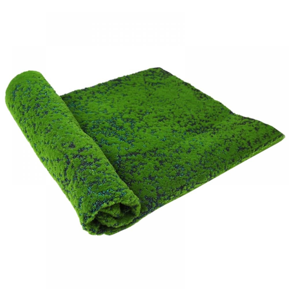 Artificial Grass Rug Fake Moss Grass Turf DIY Synthetic Turf Landscape