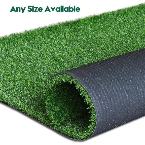 Artificial Grass Turf (0.7" Custom Sizes) -3FTx10FT Indoor/Outdoor Rug Synthetic Lawn Grass Carpet,Easy Installation Multi-use Astroturf,Pets Dog Turf with Drain Holes