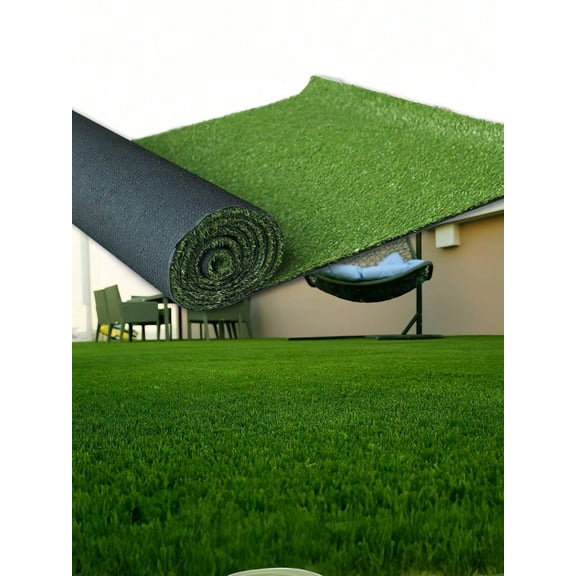 Artificial Grass Turf, 1.2 in Pile Fake Grass Rug for Garden Patio Backyard