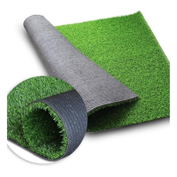 Artificial Grass Turf Lawn Customized Size 1 x 29 Feet, 0.7" Indoor Outdoor Garden Lawn Landscape Synthetic Grass Mat Fake Grass Rug