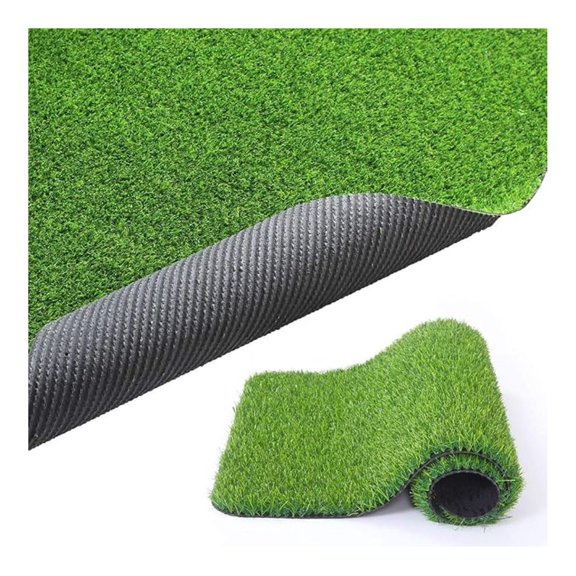 Artificial Grass Turf Lawn Customized Size 1 x 43 Feet, 0.7" Indoor Outdoor Garden Lawn Landscape Synthetic Grass Mat Fake Grass Rug