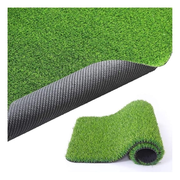 Artificial Grass Turf Lawn Customized Size 2 x 14 Feet, 0.7" Indoor Outdoor Garden Lawn Landscape Synthetic Grass Mat Fake Grass Rug