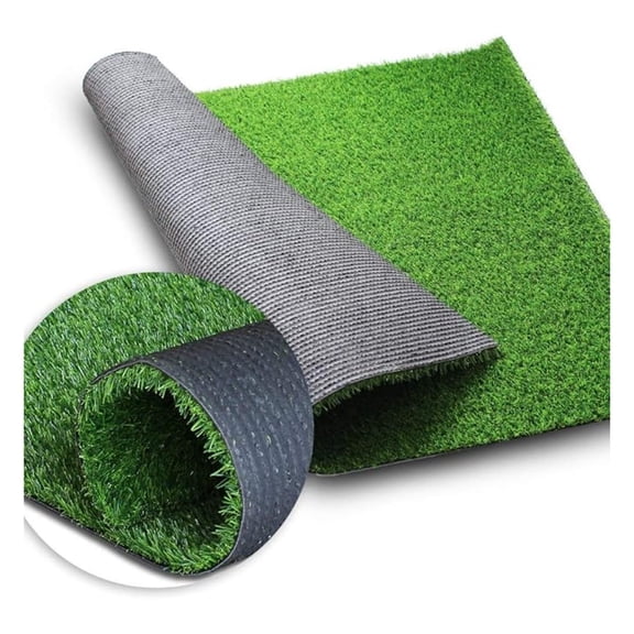 Artificial Grass Turf Lawn Customized Size 4 x 11 Feet, 0.7" Indoor Outdoor Garden Lawn Landscape Synthetic Grass Mat Fake Grass Rug