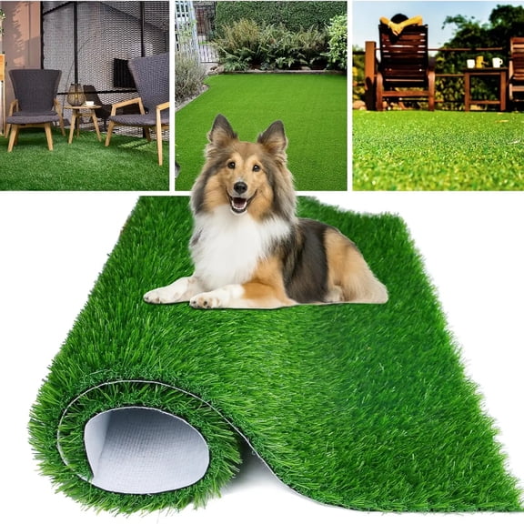 Artificial Grass Turf Puppy Odor-Resistant Training Pee Pad Reusable Lawn Mat Indoor Outdoor Pet Training Accessories
