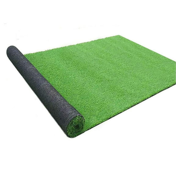 Artificial Grass Turf Roll for Indoor Outdoor Landscaping Synthetic Lawn Mat for Garden Patio Balcony Backyard Playground