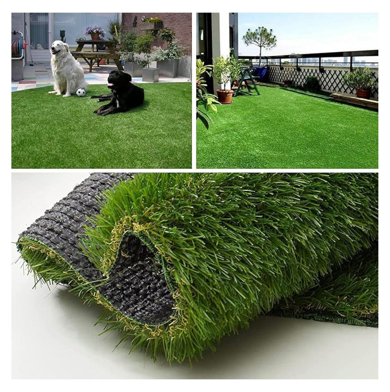 Turf Rug Ideas Artificial Grass Turf Rug 2FTX18FT Indoor Outdoor, 1.38