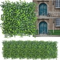 thumbnail image 1 of Artificial Grass Wall Backdrop: 10"x 10"(26P) Boxwood Faux Green Wall Panels for Interior Wall, Greenery Wall,Garden and Indoor Outdoor Plant Decor, 1 of 6
