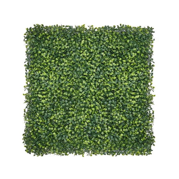 Artificial Grass Wall Panels 40 x 120 in Milan Greenery, Lifelike PE Plant Wall for Privacy, Indoor and Outdoor Decoration, Quick-Install Interlocking Panels with Zip Ties, Perfect for Gardens, Patio