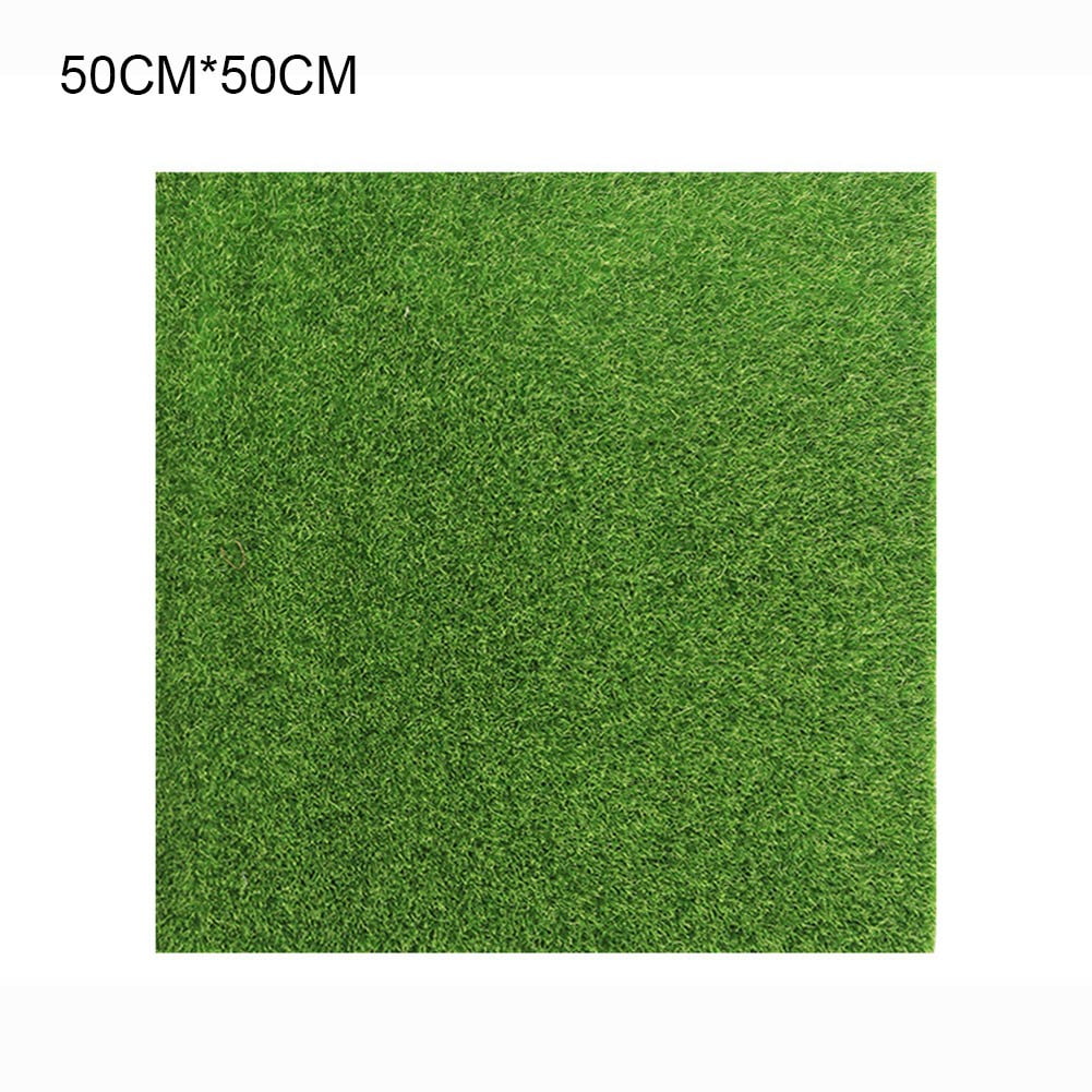 Artificial Grassland Simulation Moss Lawn Fake Green Grass Mat Carpet