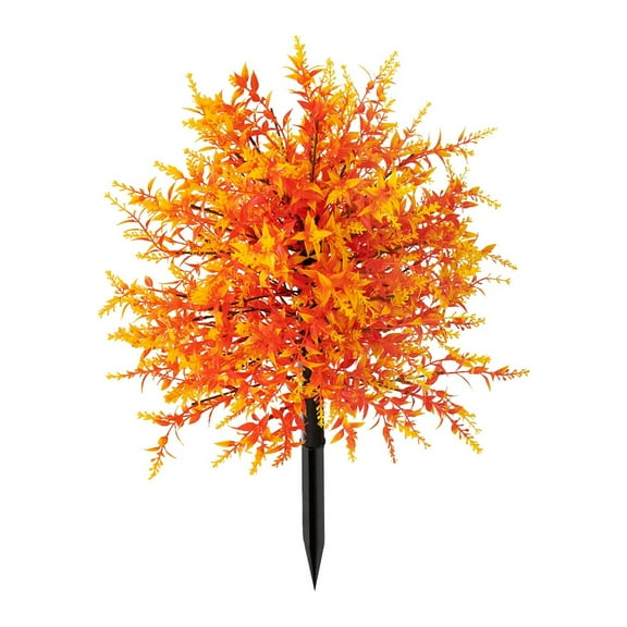 Artificial Green Grass Stake | 53CM Plastic Garden Decoration | High-Imitation Lawn Plug with Ground Nail for Courtyard Landscaping