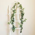 thumbnail image 1 of Artificial Green Ivy Vine Garland for Windows and Walls, 70.8-Inch Long Faux Rattan Plastic Foliage Decoration, 1 of 6