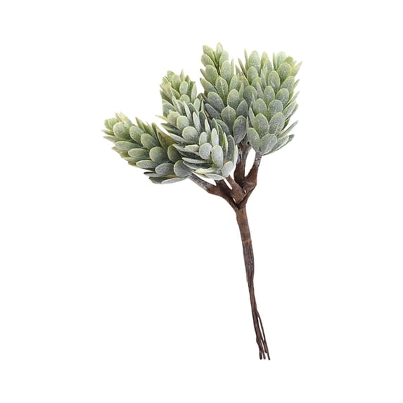 Artificial Green Plant Accessory, Realistic Faux Greenery Stems for Living Room Potted Plants Floral Arrangement, Decorative Fake Plant Filler for Home Decor