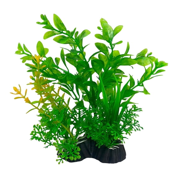 Artificial Green Plastic Plants Decorations, Micro Ornaments Fake Aquatic For Plants, Fish Tank, Aquarium Simulation, Creates Unique Artistic Atmosphere for Home and Office