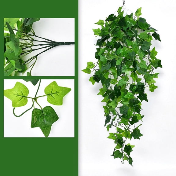 Artificial Green Wall, Hanging Decor, Plastic Fake Green Wall Panel for Indoor, Living Room, Home Decoration