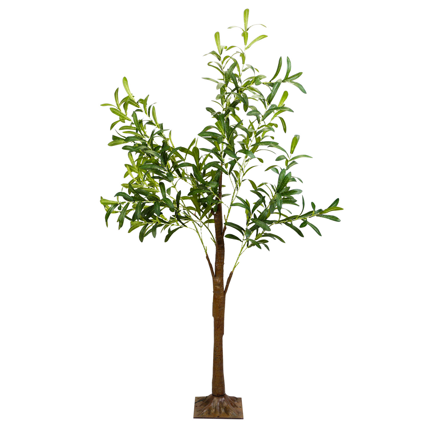 Artificial Greenery LED Beads Lighted Olive Tree