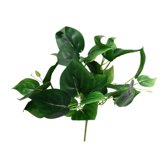 Artificial Greenery Leaves, Fake Foliage Plant Decor, Simulation Leaf Props, Artificial Plant for DIY Decor, Faux Greenery for Floral Arrangement, Fake Green Leaves, Artificial Greenery Decor