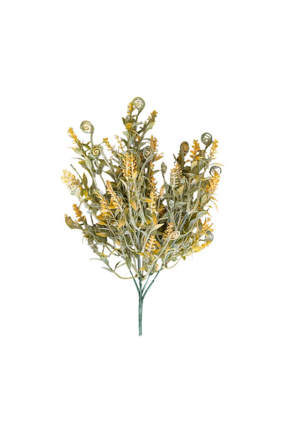 Artificial Greenery Stem Matte Plastic Faux Floral Spray for Wedding Bouquet Arch Filler Table Centerpieces and Home Decor