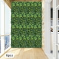 thumbnail image 1 of Artificial Greenery Wall Panels, 6-Piece Set, 23.6x15.7in Spun Silk/Plastic, UV-Resistant, Wall-Mounted, for Weddings/Restaurants, 1 of 19
