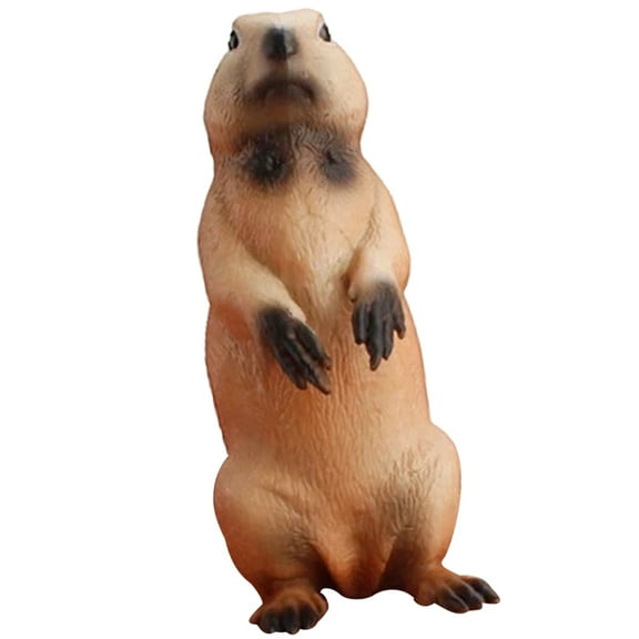 Artificial Stuffed Animal Miniature Toy Figurines Small Decorative Plastic Sculpture for Toddlers and Kids