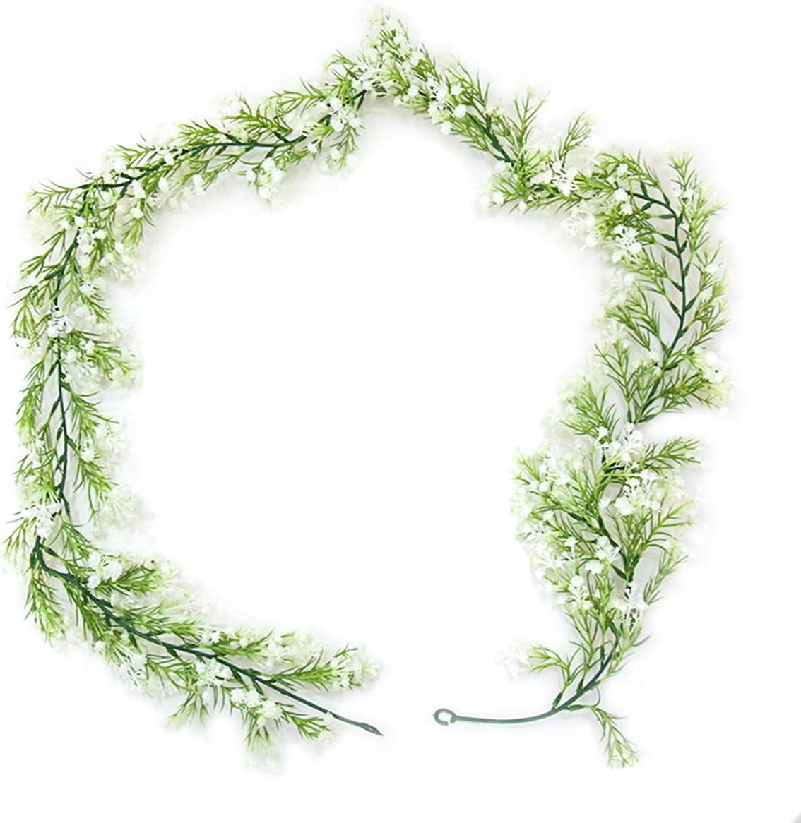 Artificial Gypsophila Flowers Garland 6ft Faux Baby Breath Flowers Vine ...