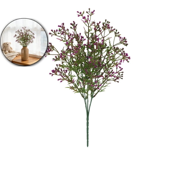 Artificial Gypsophila Flowers, Wedding Venue Decoration Fake Flowers, Long-Lasting Artificial Plants for Home & Event Decor