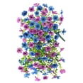 thumbnail image 1 of Artificial Hanging Fall Flowers,UV Resistant Flowers Plants for Outdoors,Faux Plastic Violet Look Real Trailing Vines for Outside Home Indoor Planter Porch Patio Festival Decoration, 1 of 2