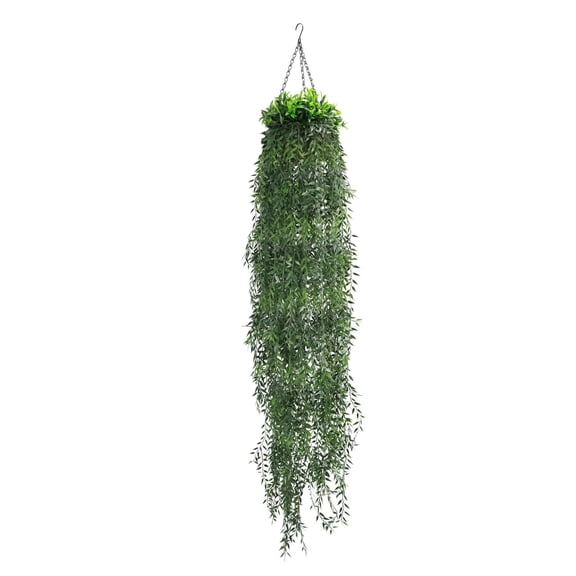 Artificial Hanging Fern Basket UV Resistant (10.2in x 53.1in | 26cm x 135cm)