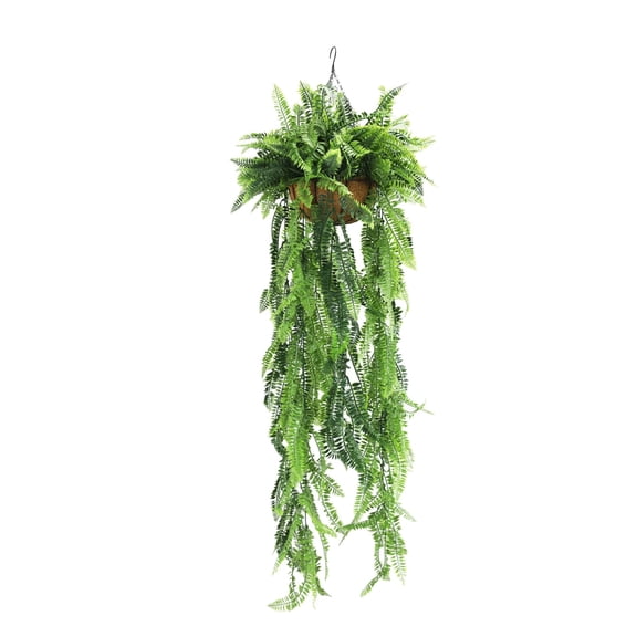 Artificial Hanging Fern Basket UV Resistant (13.8in x 49.2in | 35cm x 125cm)