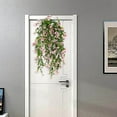 thumbnail image 1 of Artificial Hanging Fern Plant with 5 Plastic Vines for Indoor and Outdoor Wall and Ceiling Decoration, 1 of 6
