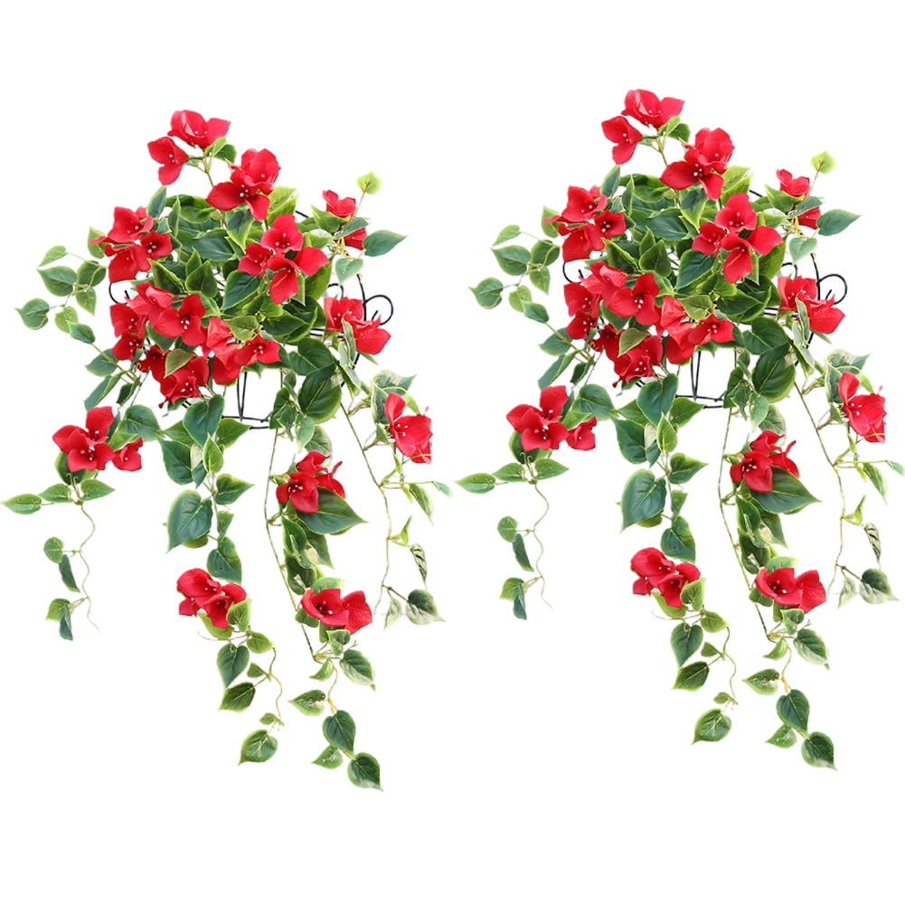Artificial Hanging Flower Plants,Fake Flower Vine Hanging Plants,Faux