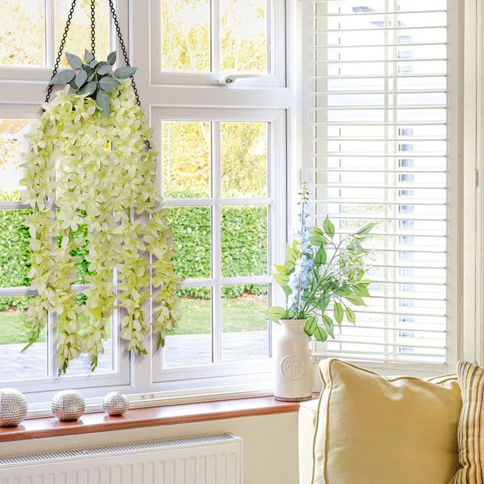 Artificial Hanging Flowers Hanging Flowers for Decoration Simulation ...