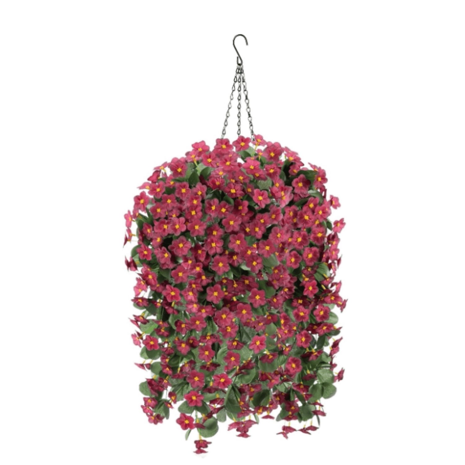 Artificial Hanging Flowers for Outdoors, Faux Plants Outdoor , Hanging ...