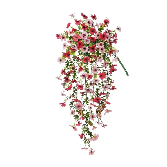 Artificial Hanging Flowers Plants - Faux Outdoor Fall Decoration
